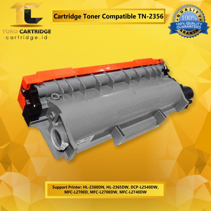 Cartridge Toner Refil TN2356 MFC L2700D L2700DW L2740DW L2540DW New Compatible