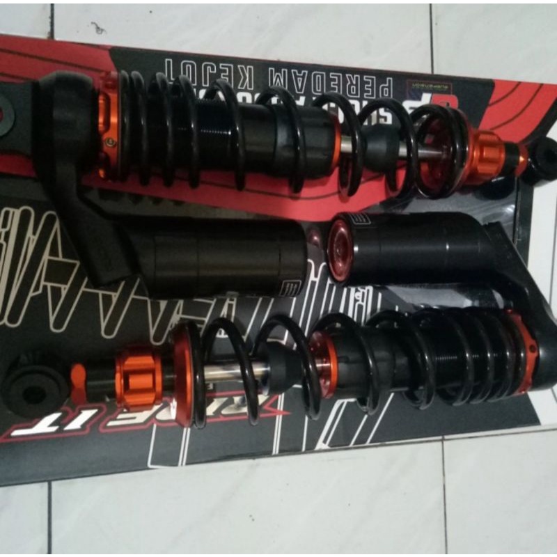 SHOCK BREAKER BELAKANG TABUNG ATAS MEREK REDIT GP 299 UK 340MM