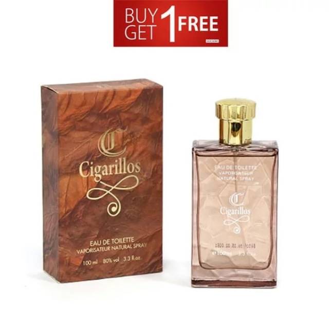 BELI 1 GRATIS 1 Parfum Original Pria Tahan Lama Parklane Cigarillos 100ml Badan Pom