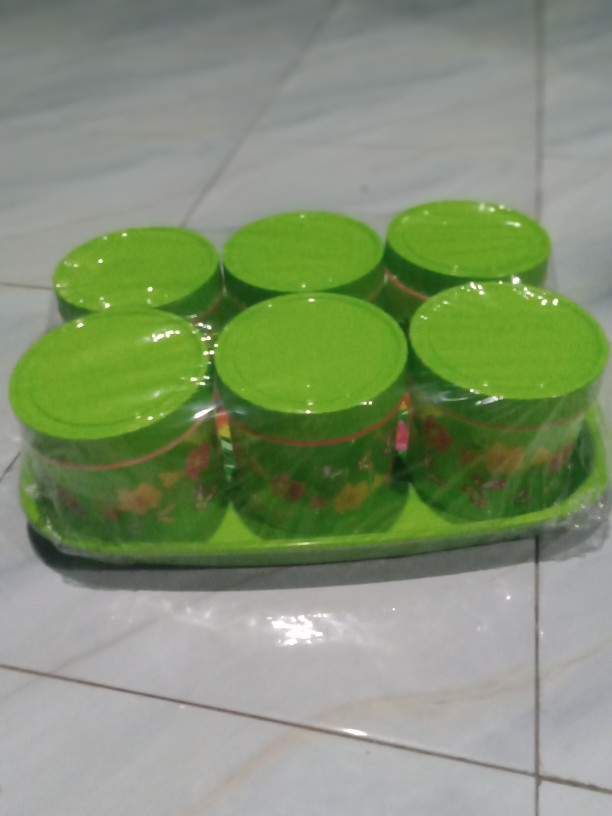 Bg04 Toples Calista Tonam Set 7 In 1 Wadah Kue Lebaran
