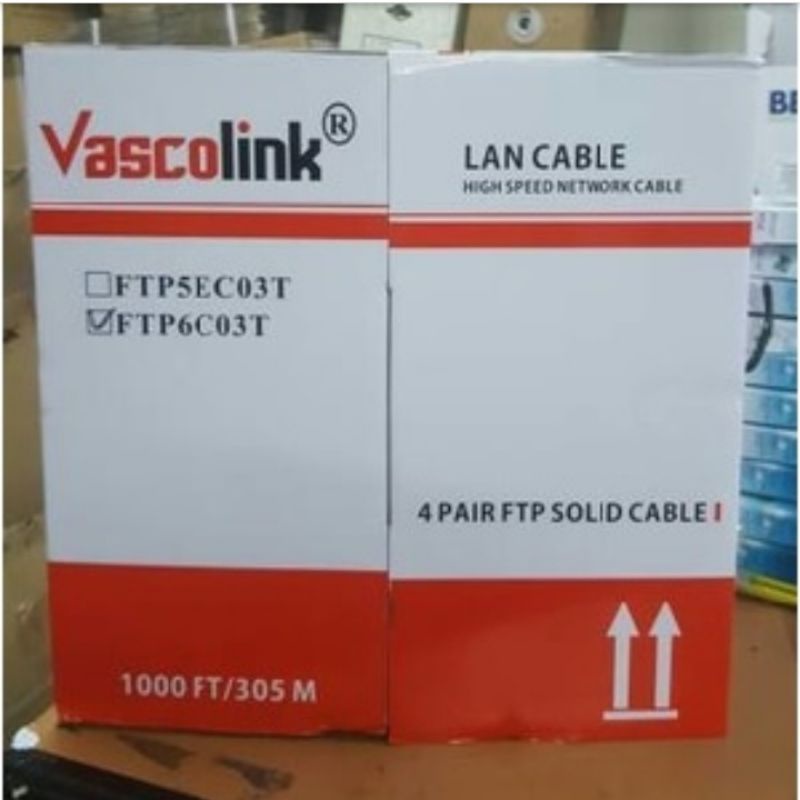 Vascolink Kabel STP FTP Outdoor Cat 6 Cat 6e Cat6 Cat6e STP/FTP CAT 6