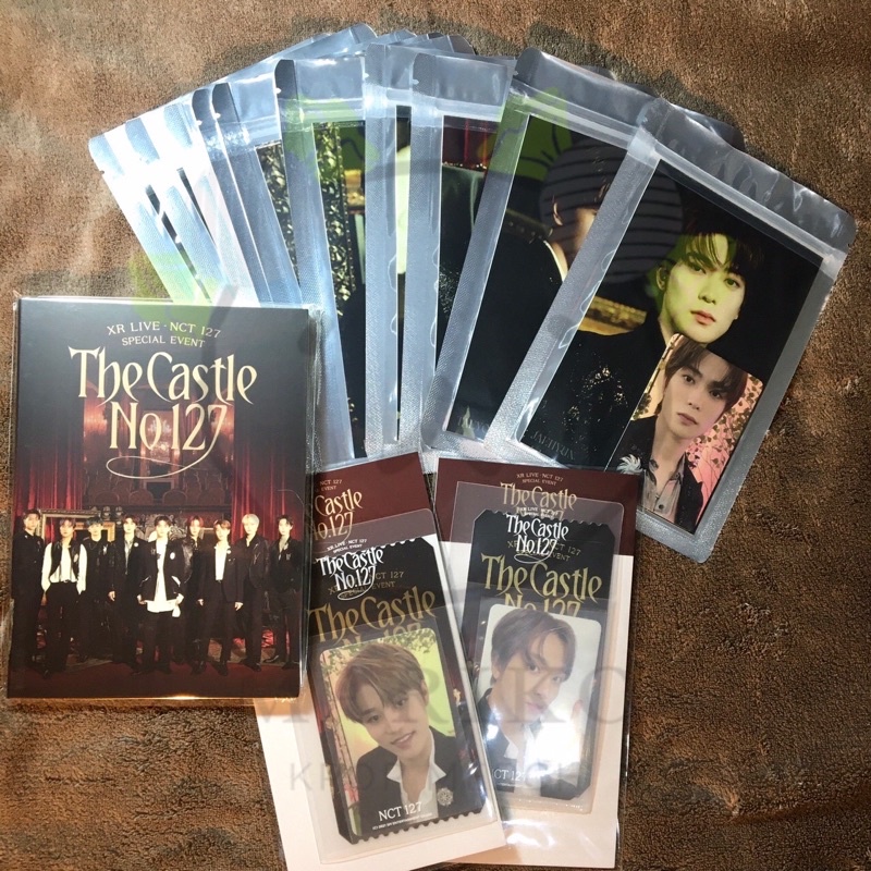 MD NCT 127 THE CASTLE MERCHANDISE READY STOCK POSTCARD TAEIL JOHNNY TAEYONG YUTA DOYOUNG JUNGWOO MAR