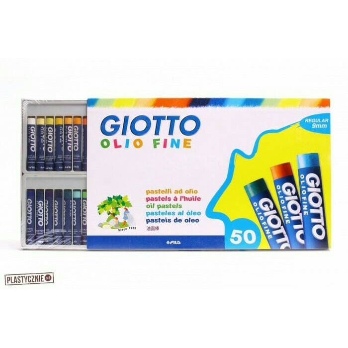 

Oil pastel OLIO FINE 50 COLOURS GIOTTO economis