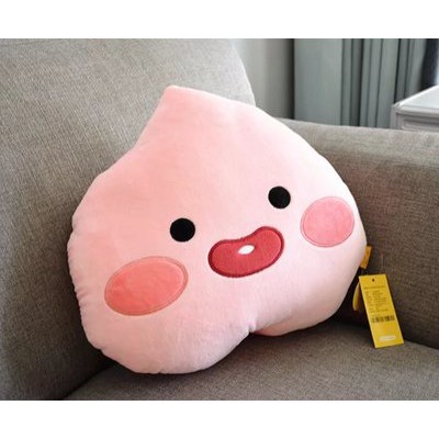 BONEKA BANTAL APEACH PINK KAKAOTALK KAKAO TALK KAKAOFRIENDS KOREA PILLOW HEAD