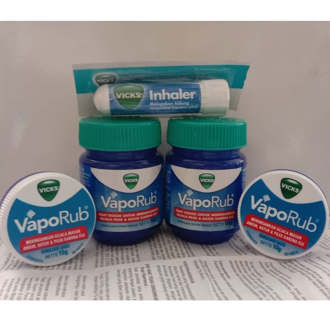 Vicks Vaporub dan inhaler
