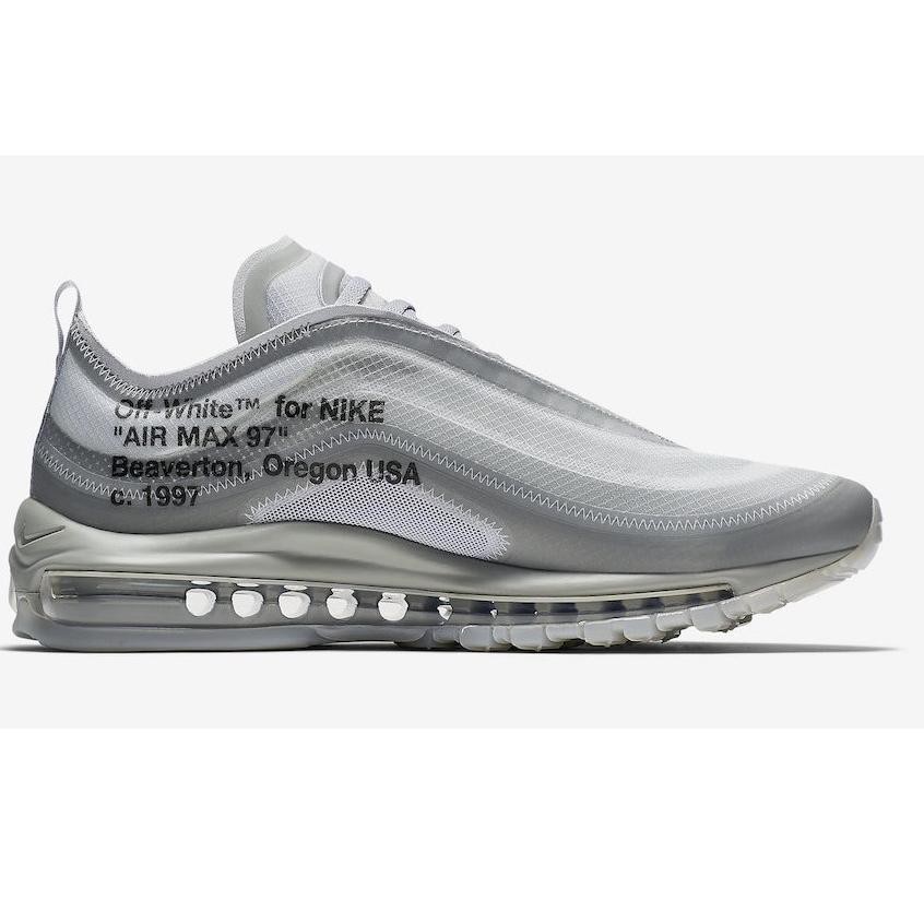 air max 97 off white silver