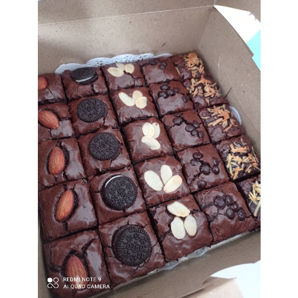 

brownies potong