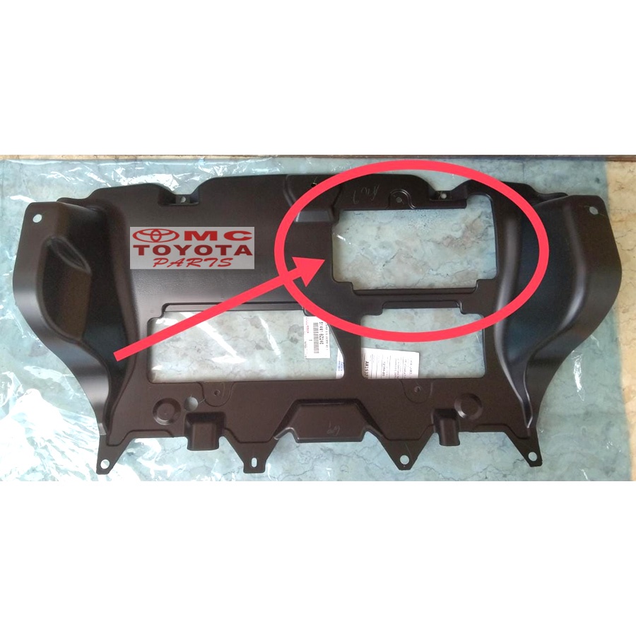 Tutup Cover Deck Dek Bawah Mesin Engine Kanan Avanza Xenia 51473-BZ020