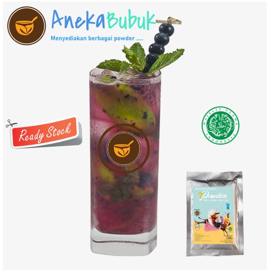 

SQUASH BLUBERRY BUBUK MINUMAN 1KG - SERBUK SQUASH BLUEBERRY 1KG