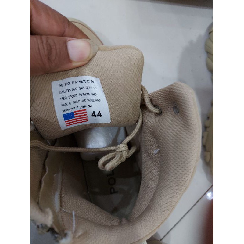 sepatu pol pp gurun import 6inchi