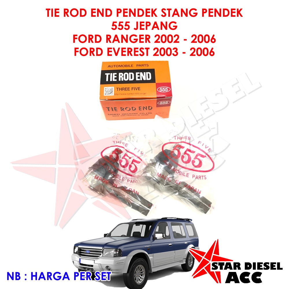 TEROD PENDEK TIEROD PENDEK FORD EVEREST TDI FORD RANGER TDI