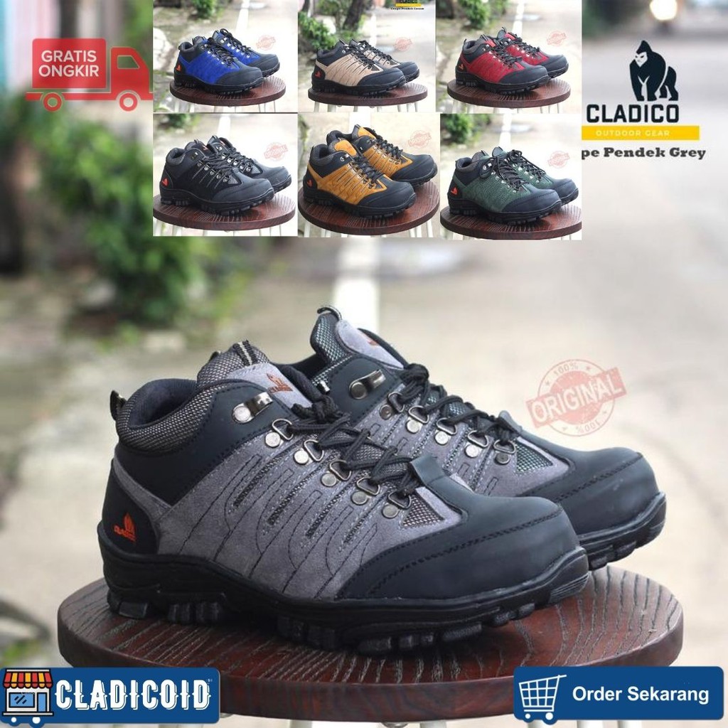 SEPATU SAFETY UJUNG BESI PRIA MODEL TERKEREN DAN TERLARIS CLADICO COUPE LOW. PROYEK, OUTDOOR, BIKERS