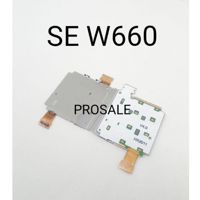 Flexible Sony Ericsson W660 Keypad