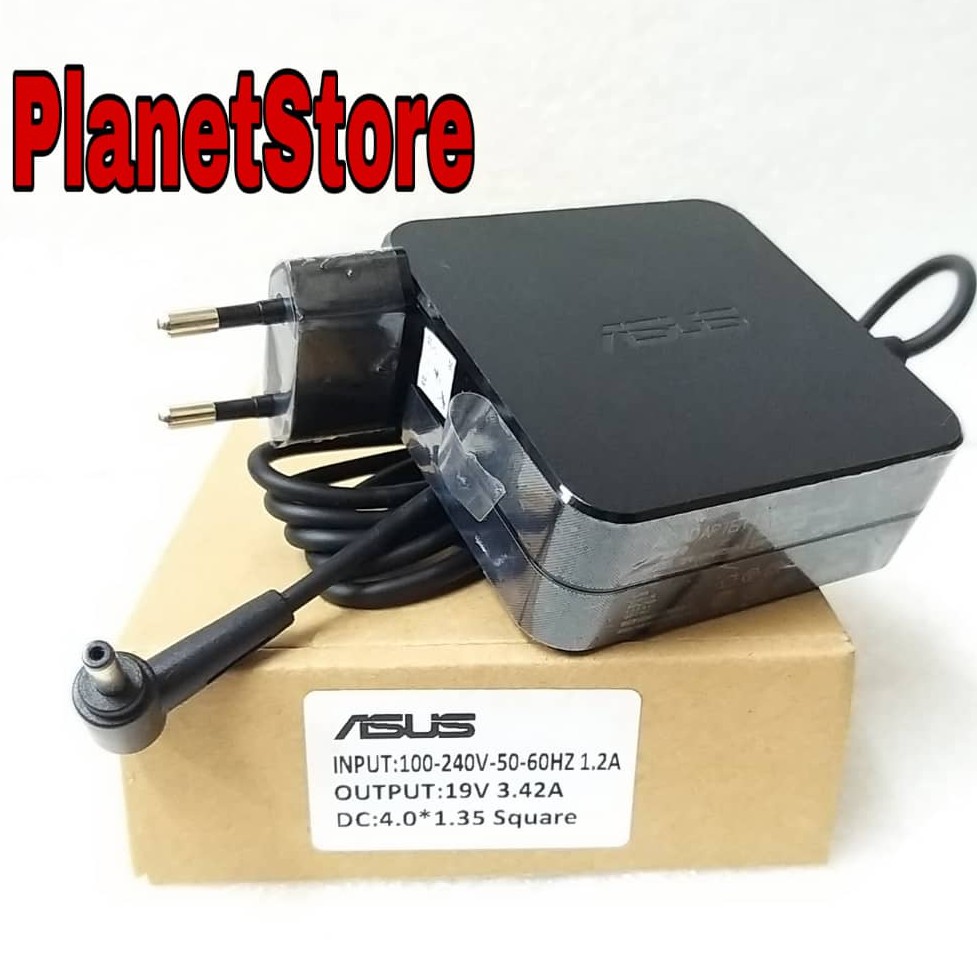 Adaptor Charger Laptop Asus Vivobook S14 S410UN S410UF X505 X505ZA A442U 19V 3.42A 4.0 X 1.35MM