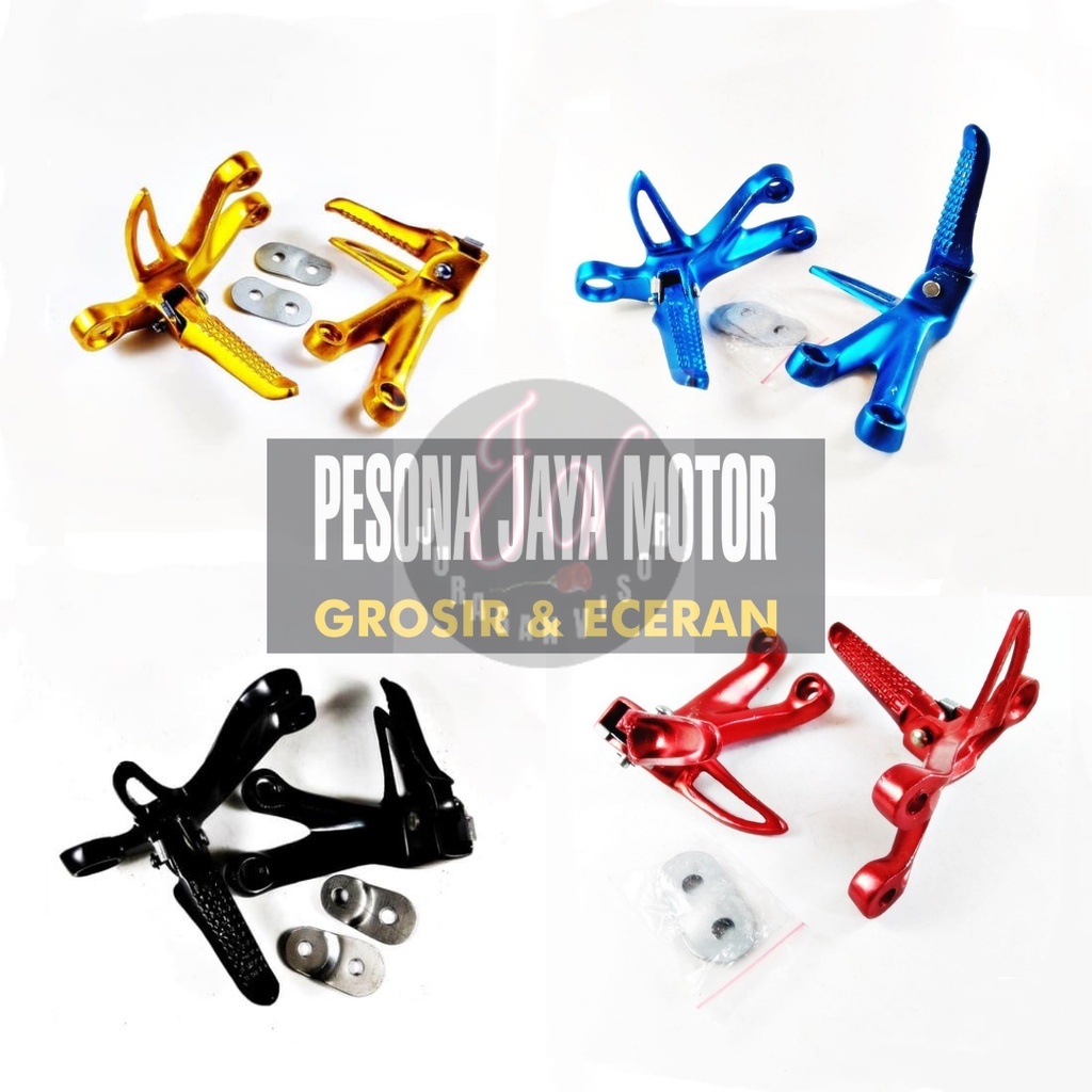 Foot Step Belakang Variasi Monster Foot Step Gantung Fu Murah Universal  Satria Fu,Sonic,Mx 135,Mx K