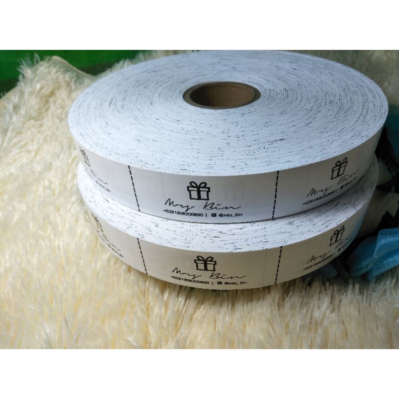 

Label Taffeta Custom