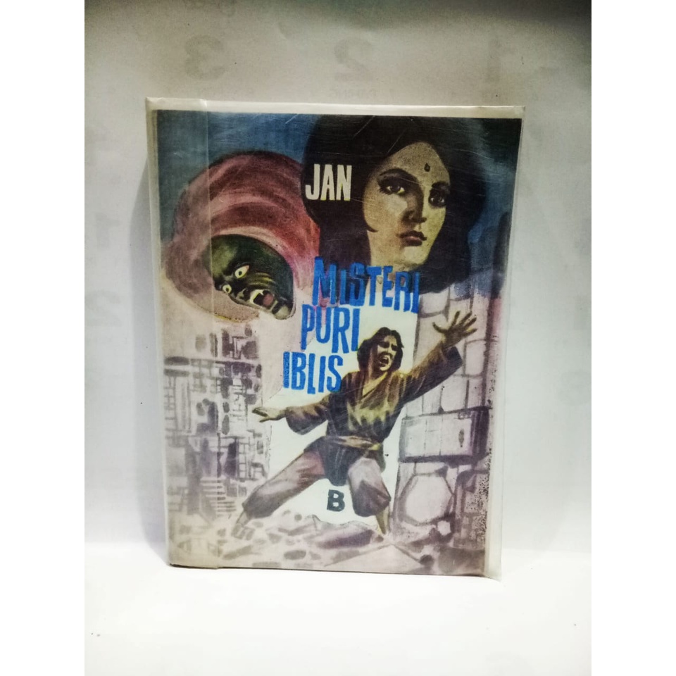 Komik Misteri Puri Iblis B oleh Jan Mintaraga - Komik Langka Jadul Original Preloved