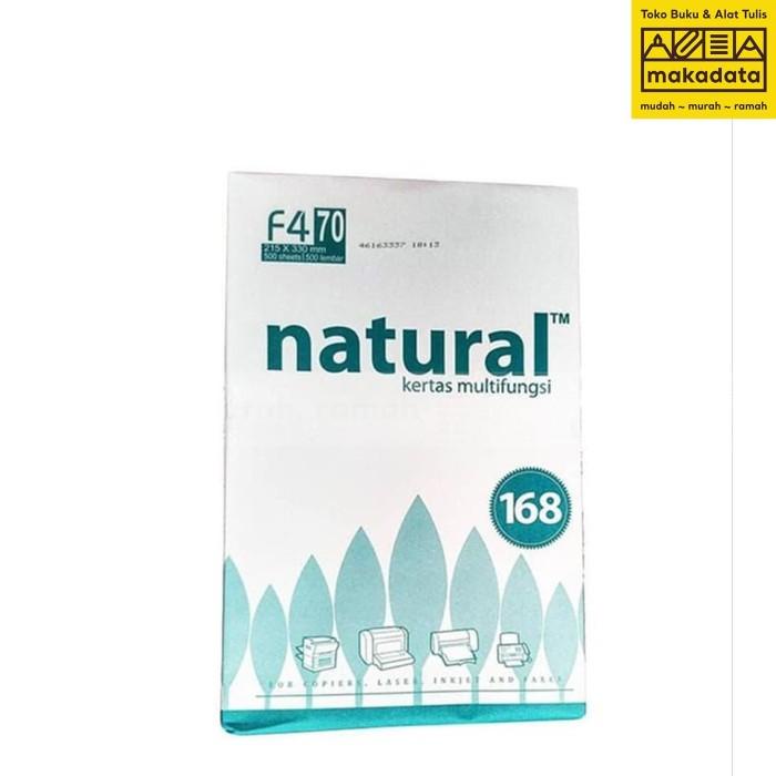 

Kertas Hvs | Print | Fotocopy Natural F4 70 Gram (1Rim)