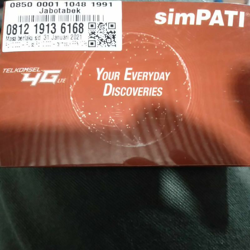 No Cantik simpati Hoki 168, 0812-191-361-168