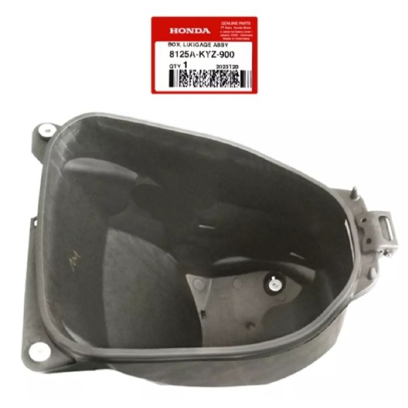 8125A-KYZ-900 BOX LUGGAGE BAGASI BAWAH JOK SUPRA X 125 HELM IN ORIGINAL AHM