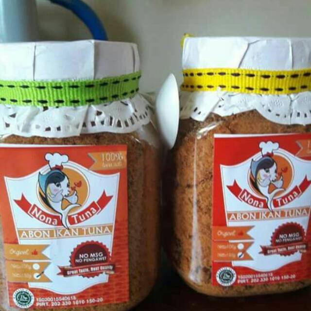 

Abon Tuna Original 150 gr / Nona Tuna / Abon Ikan / Non MSG / Non Pengawet / Free Sendok / Sehat