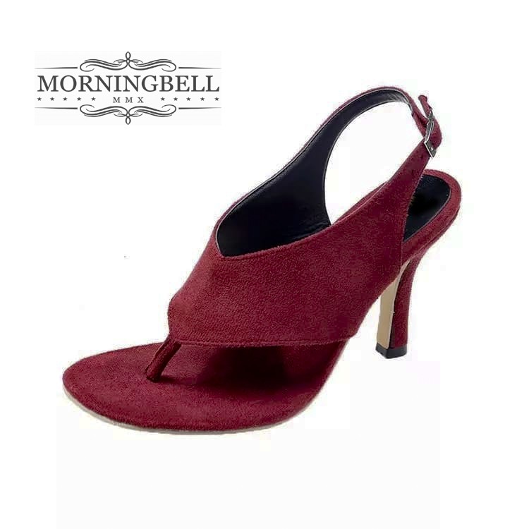 New arrival high heels jepit suede MB-012