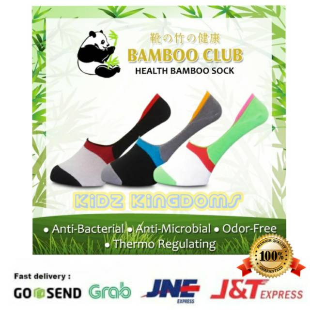 PREMIUM KAOS KAKi PENDEK SERAT BAMBU - HIDDEN BAMBOO SOCKS JEPANG ORI