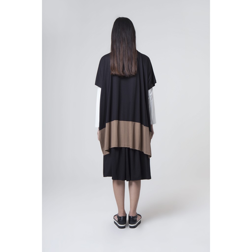 Rashawl Vest Casmere Twotone