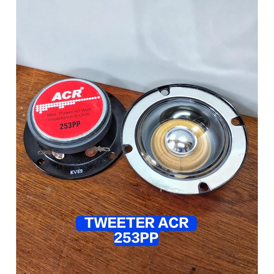 Tweeter ACR 253 PP 253PP Bulat Single Magnet Original