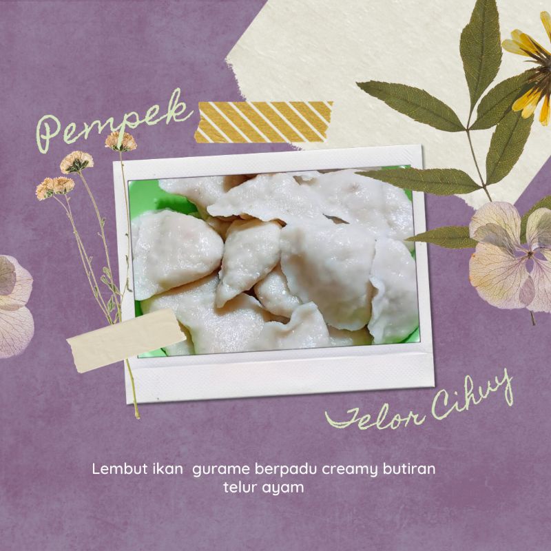 

Pempek Lenjer dan Telur Cihuy