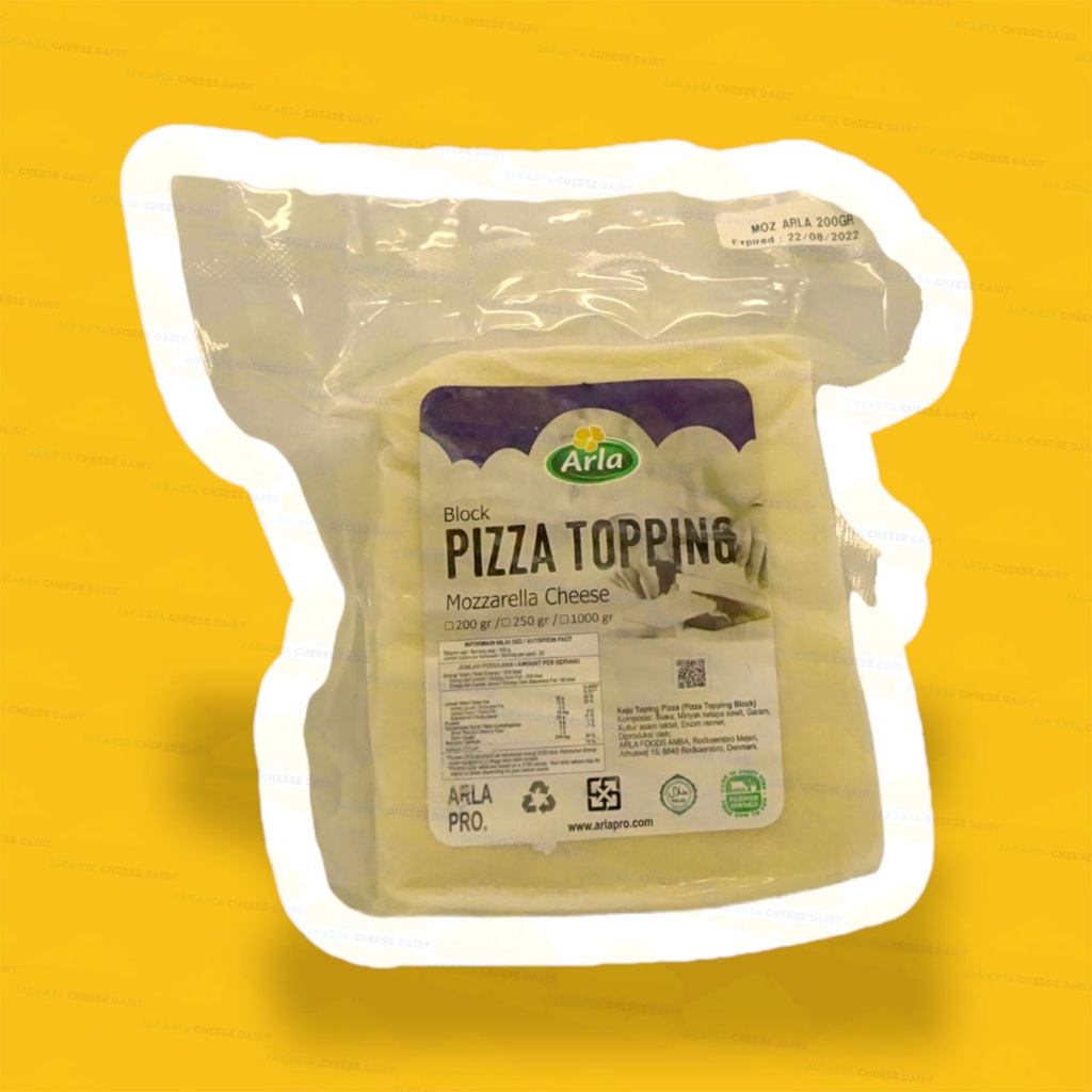 

Arla Mozzarella Pizza Topping 200 Gr