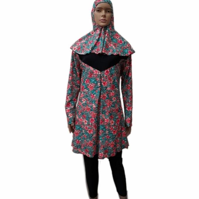 Baju Renang Rok Wanita Dewasa Muslim Ukuran Besar Jumbo