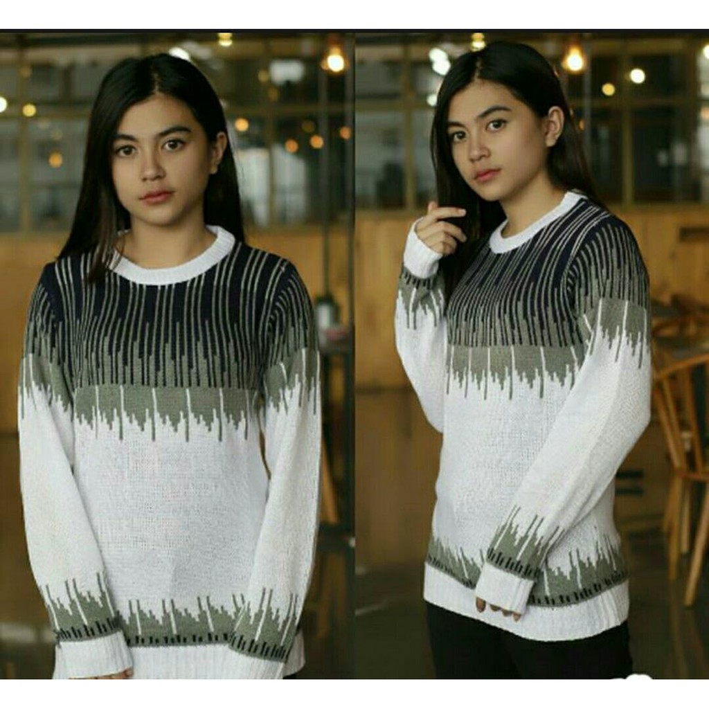 MyAgen - SWEATER RAJUT GRADASI TRIBAL PREMIUM BEST SELLER