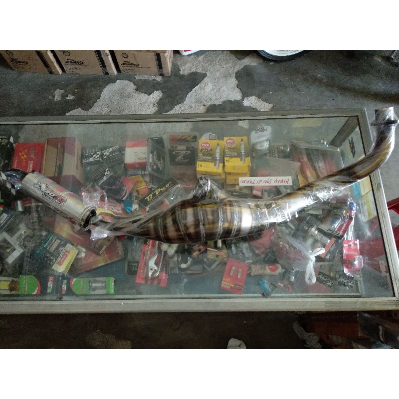 knlapot racing abrt20 original f1zr model Scorpio step standard terbaik.