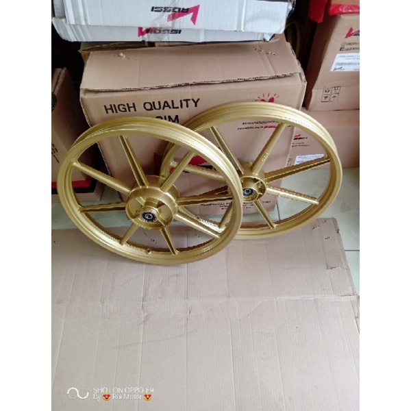velg racing Yamaha fiz r, Vega dan Jupiter zigen swan ring 17 x160/140