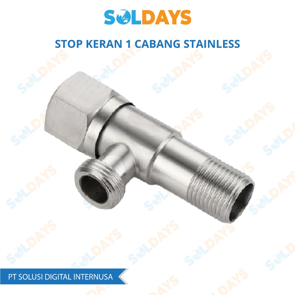 Stop Keran Single/Stop Keran 1 Cabang/Angle Valve/Stainless Steel 304