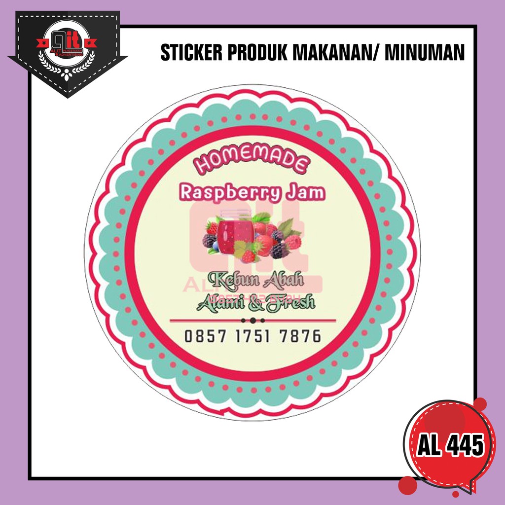 

STICKER LABEL MAKANAN/MINUMAN