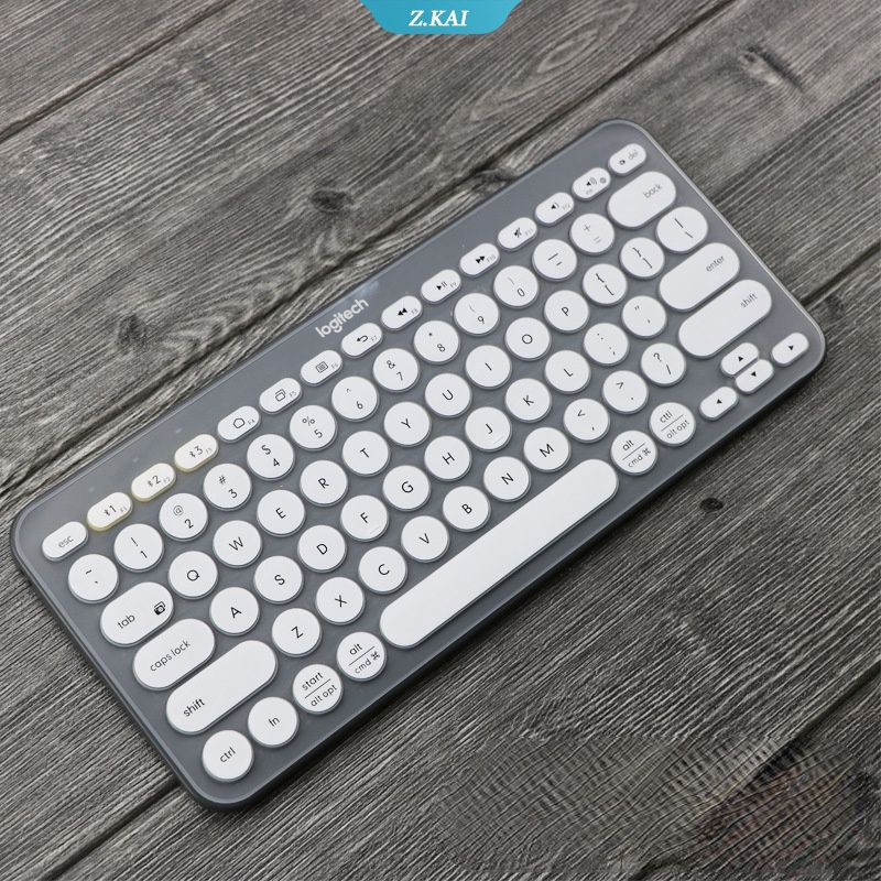 1 Pc Case Pelindung Keyboard Komputer Logitech K380 Bahan Silikon Tipis Transparan Tahan Air