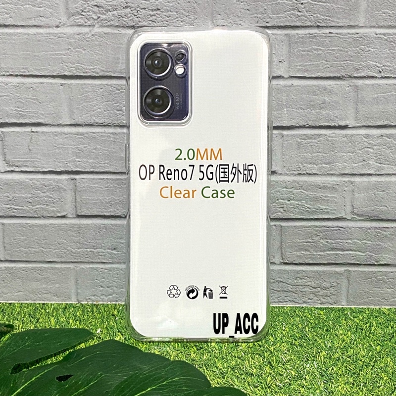 OPPO RENO 8T 7 5G 7Z A16K A17K A36 A76 A96 5G REALME 9i Clear Case Bening 2.0MM Tebal Case Crystal Silikon Soft Case Protector Kamera