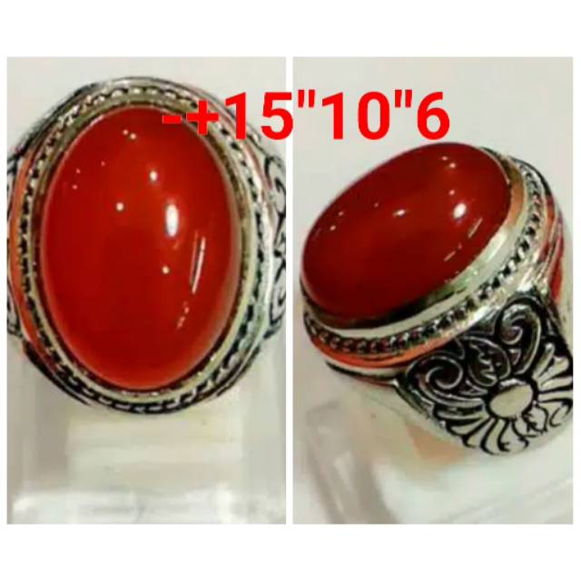 Batu giok merah