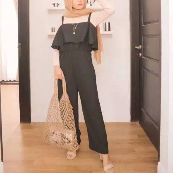 ilook | jumsuit plain  | Jm polos | bahan creap