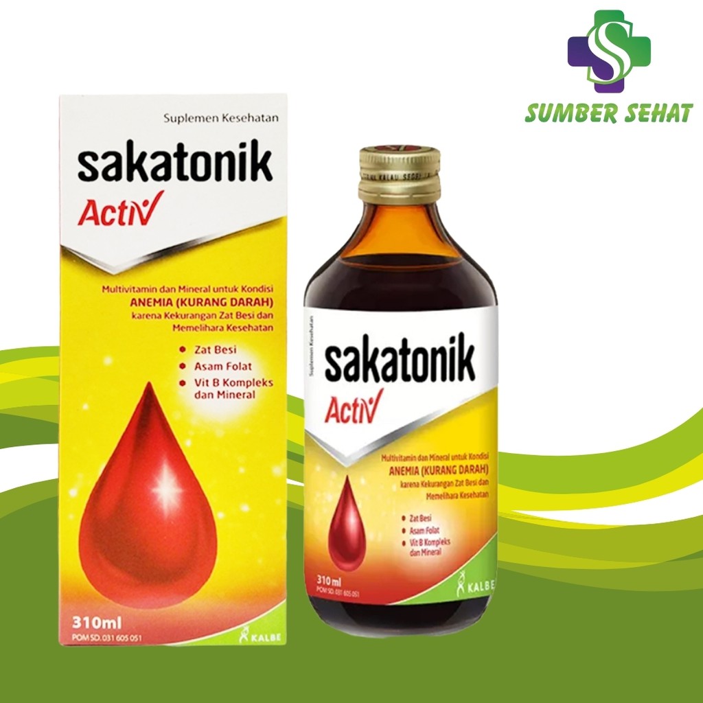 SAKATONIK ACTIV SIRUP 310 ML