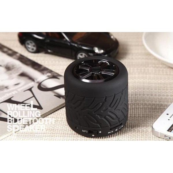 Speaker Bluetooth Velg Ban Mobil BS03 with microphone AUX-in TF Card