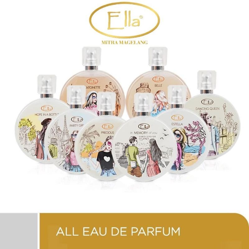 parfum ella / edp ella skincare / body mist ella