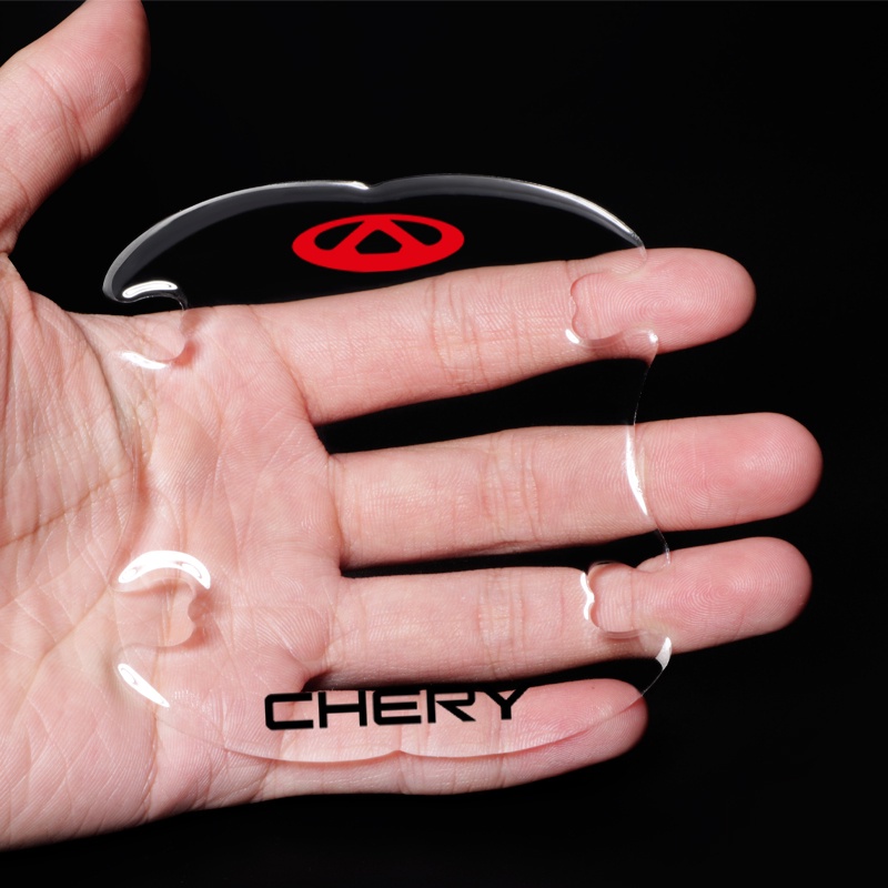 4 / 8pcs Stiker Pelindung Handle Pintu Mobil Anti Gores Bahan Pvc Untuk Chery QQ Tiggo 7 Pro 8 4 5 3 2 T11 5X Amulet Fora