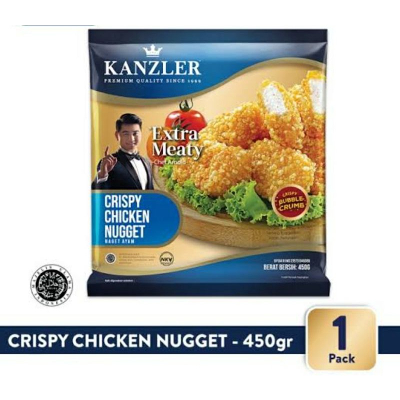 

✔MURAH [INSTAN ONLY] Kanzler Nugget Crispy 450gr / Kanzler Crispy Chiken Nugget / Nugget Kanzler