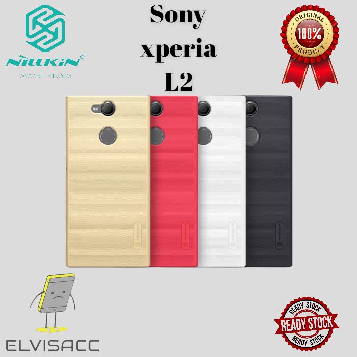 SONY XPERIA L2 NILLKIN HARDCASE FROSTED SHIELD ORIGINAL SONY XPERIA L2