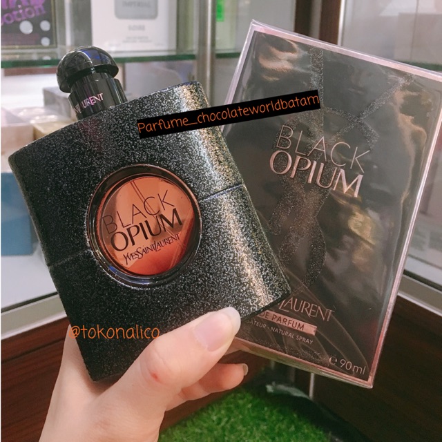 ORIGINAL PARFUME YSL BLACK OPIUM 90ML - (product)