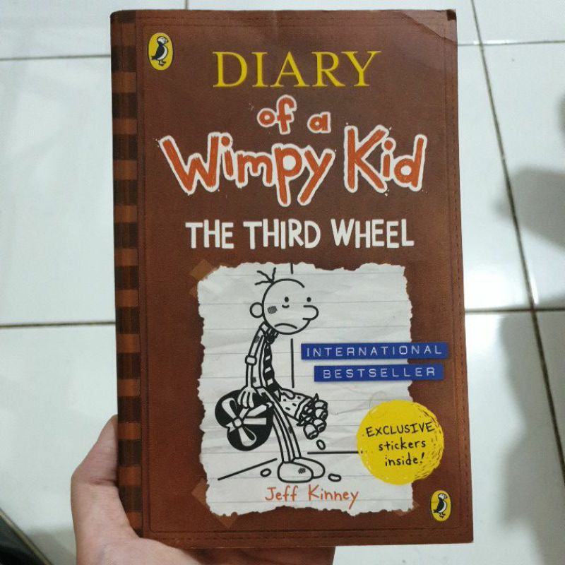 diary of a wimpy kid / buku bekas anak / buku anak