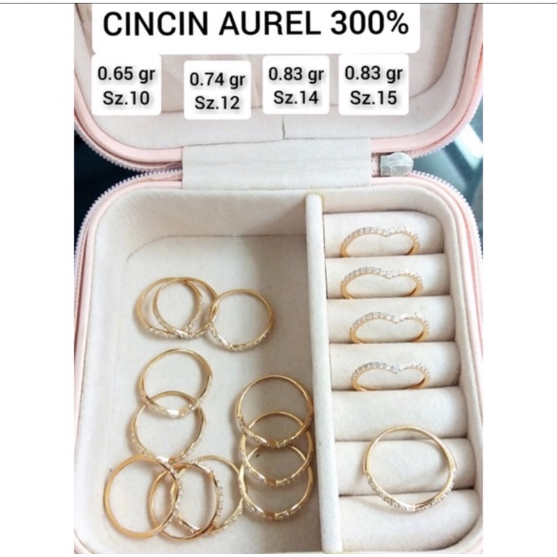 CINCIN AUREL KADAR 300/6KARAT TERMURAH